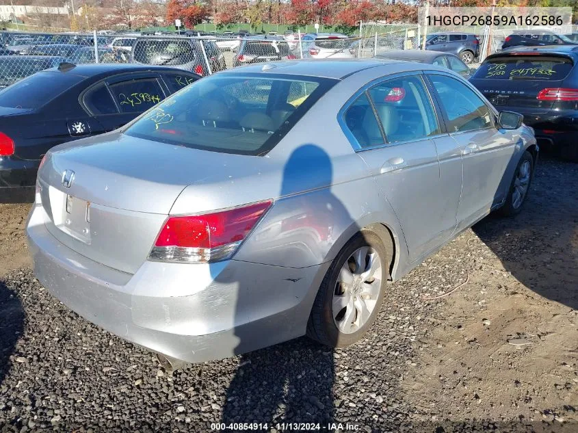 2009 Honda Accord 2.4 Ex-L VIN: 1HGCP26859A162586 Lot: 40854914