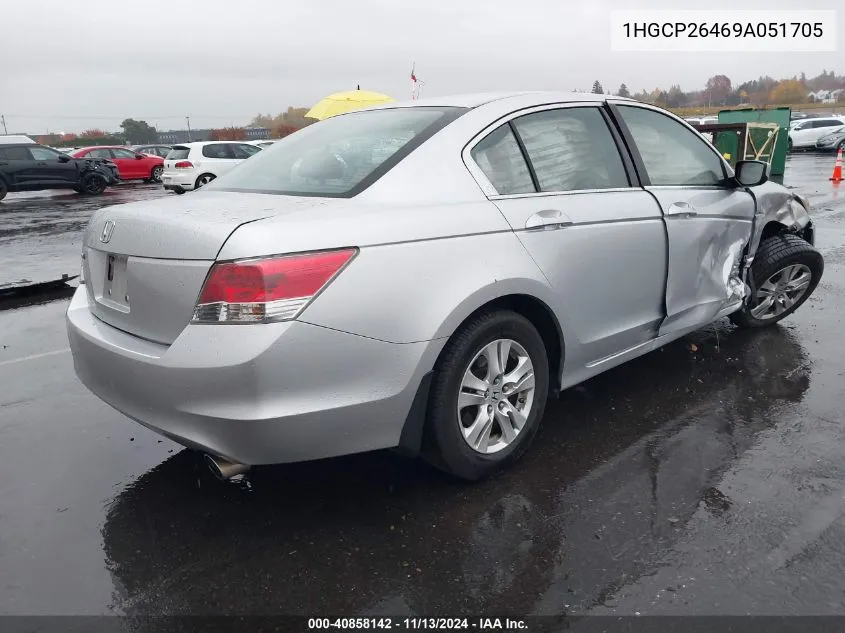 1HGCP26469A051705 2009 Honda Accord 2.4 Lx-P