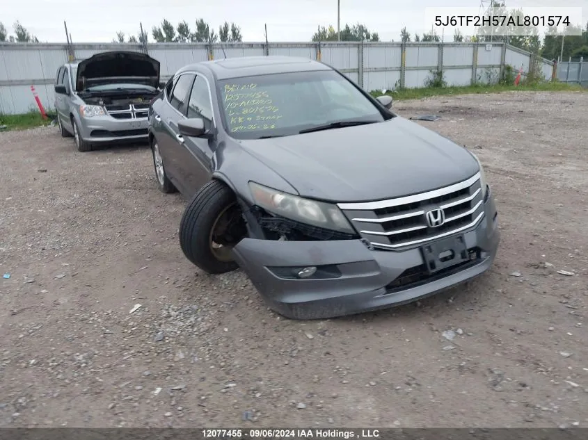 5J6TF2H57AL801574 2010 Honda Accord Crosstour