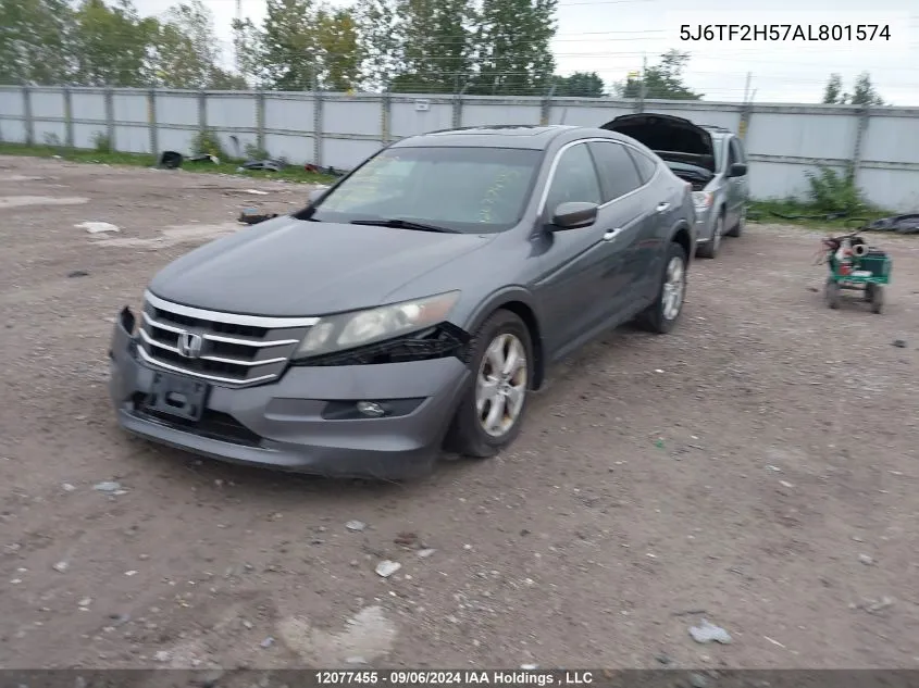 5J6TF2H57AL801574 2010 Honda Accord Crosstour