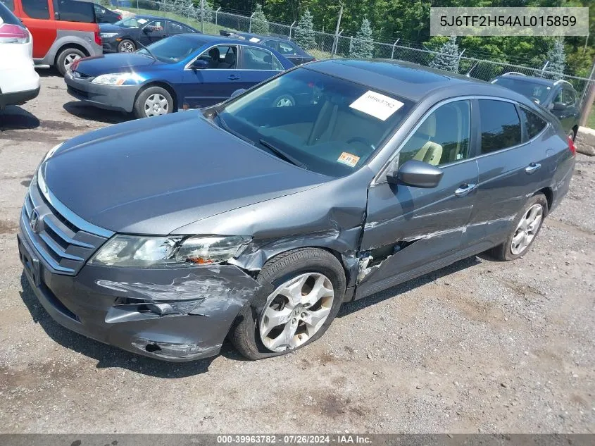 5J6TF2H54AL015859 2010 Honda Accord Crosstour Ex-L