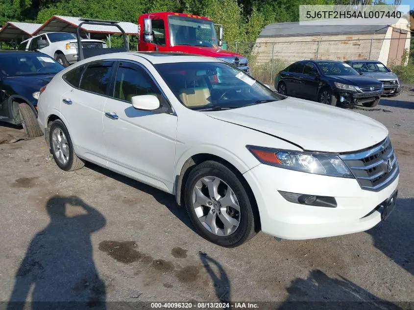 2010 Honda Accord Crosstour Ex-L VIN: 5J6TF2H54AL007440 Lot: 40096320