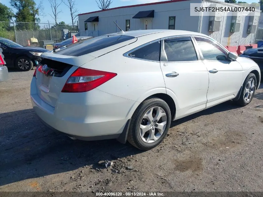 2010 Honda Accord Crosstour Ex-L VIN: 5J6TF2H54AL007440 Lot: 40096320