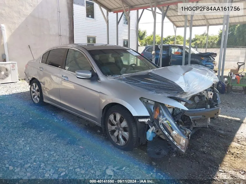 2010 Honda Accord Sdn 2.4 Ex-L/Ex-L VIN: 1HGCP2F84AA161756 Lot: 40141550