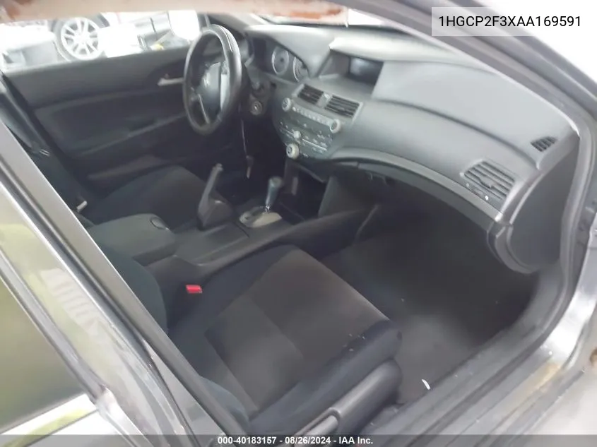 1HGCP2F3XAA169591 2010 Honda Accord 2.4 Lx