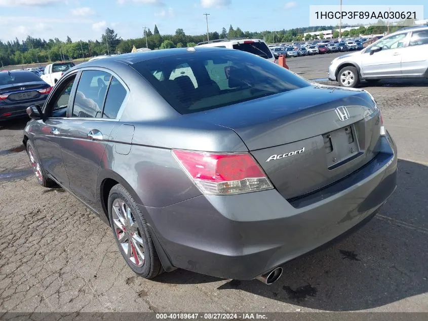 1HGCP3F89AA030621 2010 Honda Accord 3.5 Ex-L