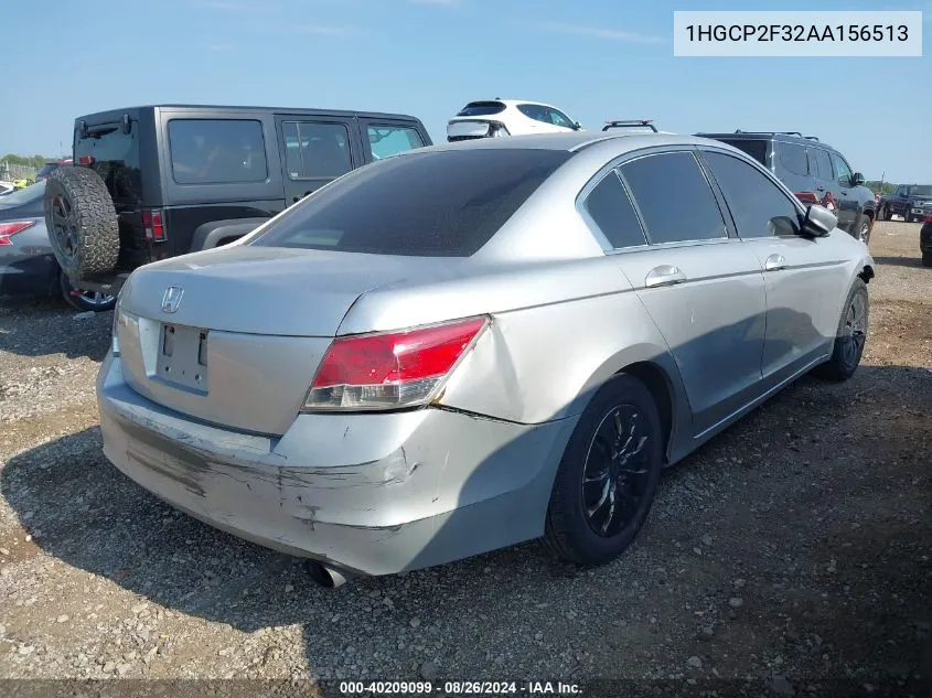 1HGCP2F32AA156513 2010 Honda Accord 2.4 Lx