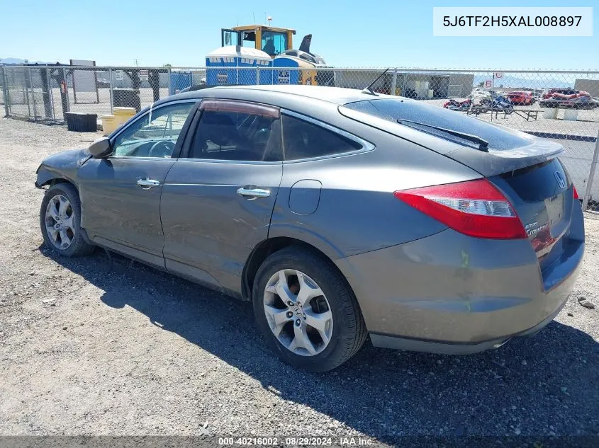 2010 Honda Accord Crosstour Ex-L VIN: 5J6TF2H5XAL008897 Lot: 40216002