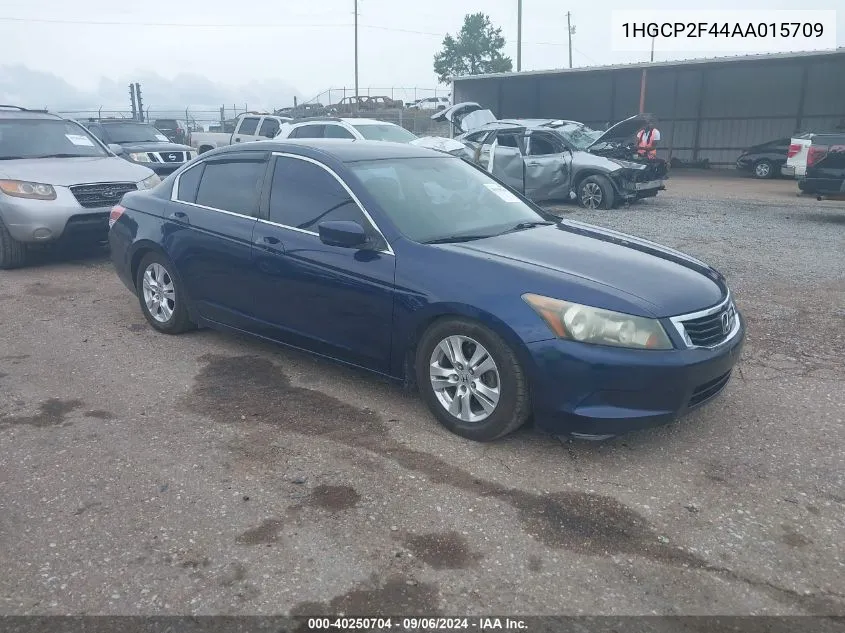 1HGCP2F44AA015709 2010 Honda Accord 2.4 Lx-P