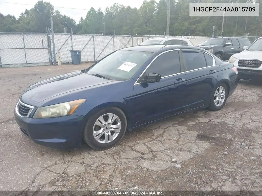 1HGCP2F44AA015709 2010 Honda Accord 2.4 Lx-P