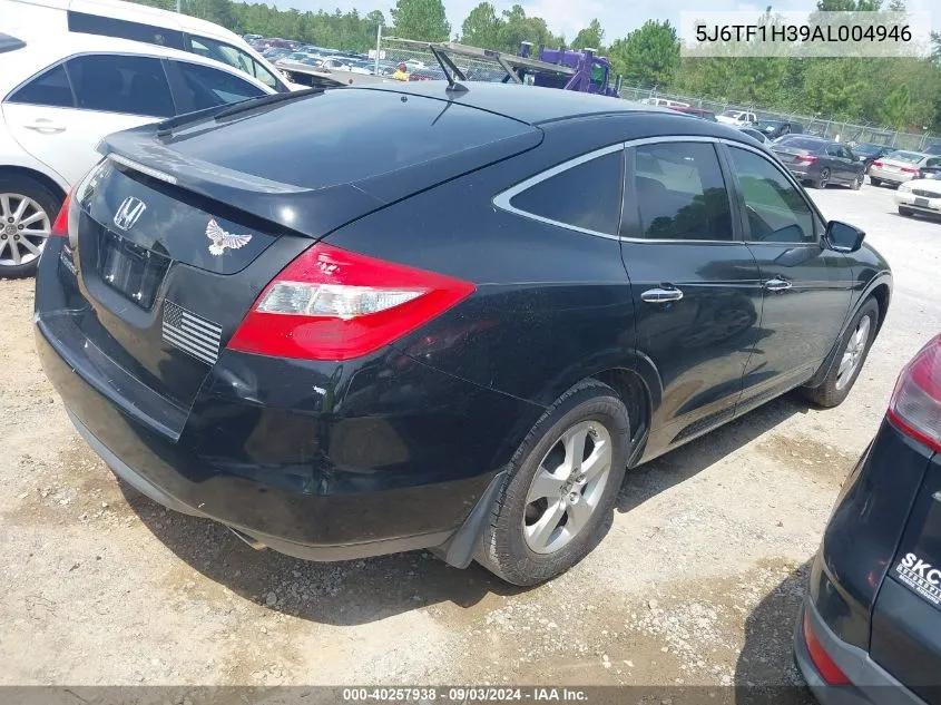 2010 Honda Accord Crosstour Ex VIN: 5J6TF1H39AL004946 Lot: 40257938