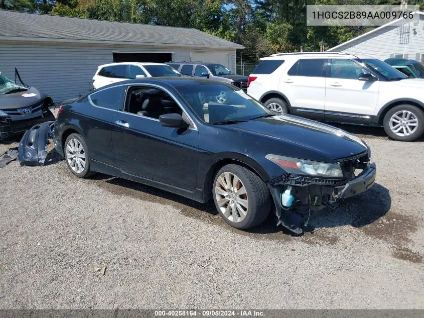 1HGCS2B89AA009766 2010 Honda Accord 3.5 Ex-L