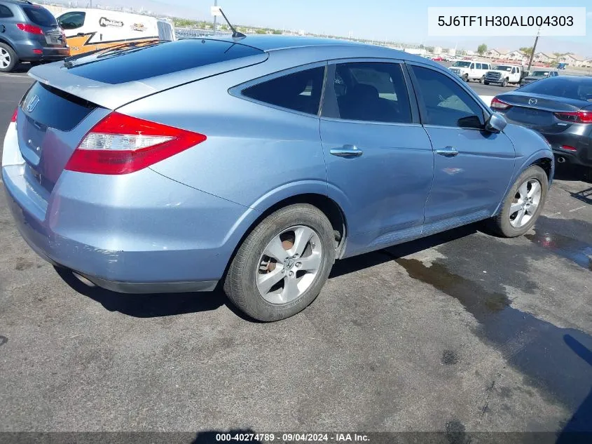 5J6TF1H30AL004303 2010 Honda Accord Crosstour Ex