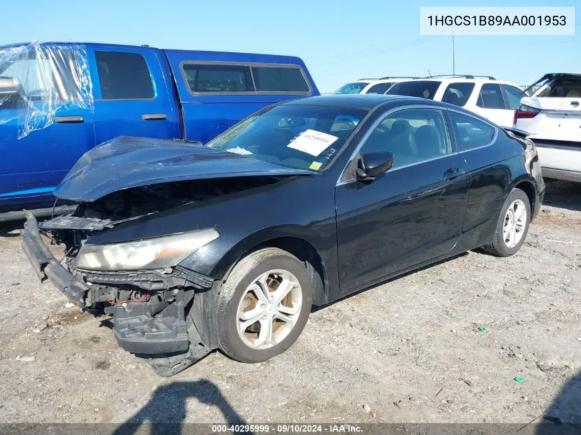 1HGCS1B89AA001953 2010 Honda Accord Exl