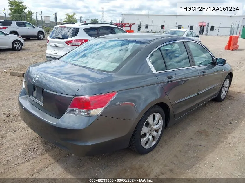 1HGCP2F71AA061234 2010 Honda Accord 2.4 Ex