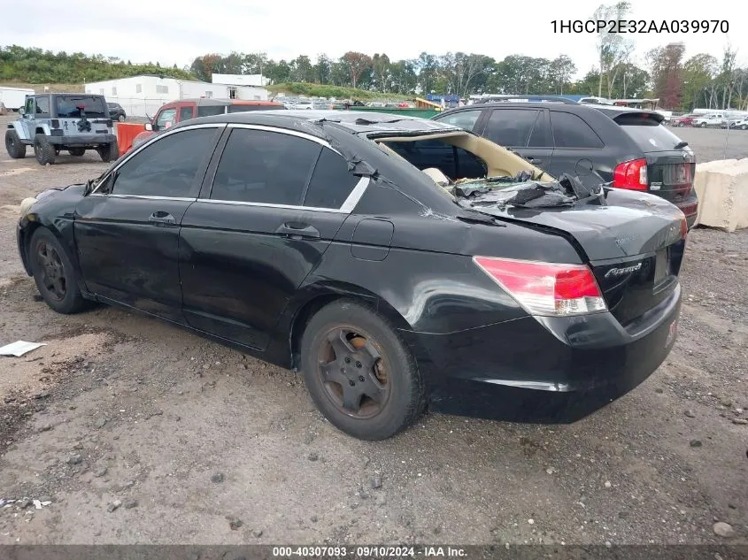 1HGCP2E32AA039970 2010 Honda Accord Lx