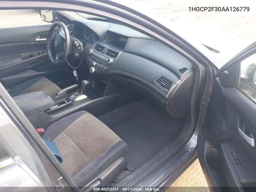 1HGCP2F30AA126779 2010 Honda Accord 2.4 Lx