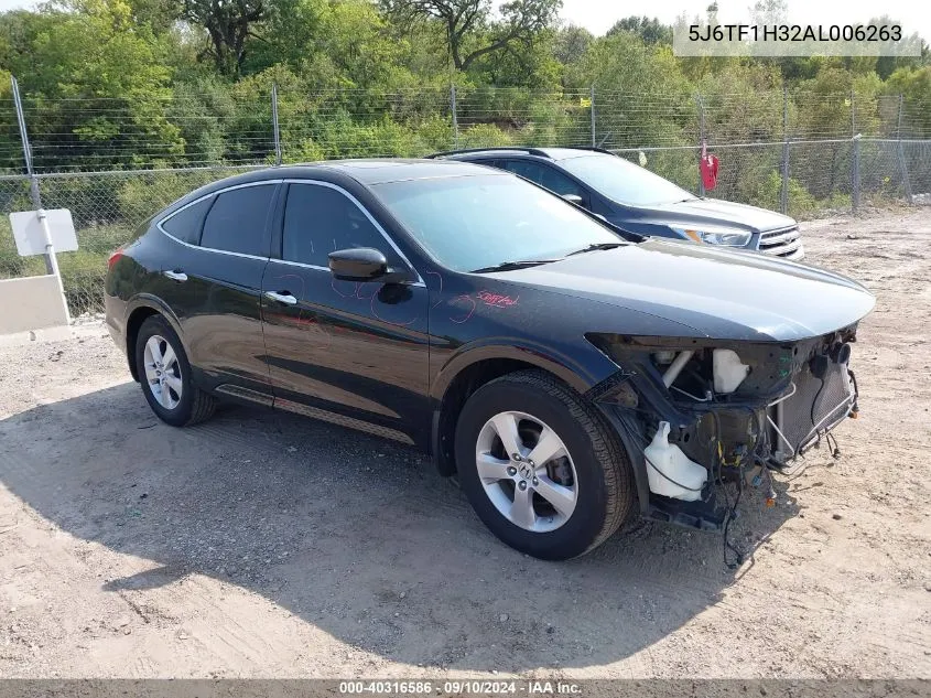 2010 Honda Accord Crosstour Ex VIN: 5J6TF1H32AL006263 Lot: 40316586