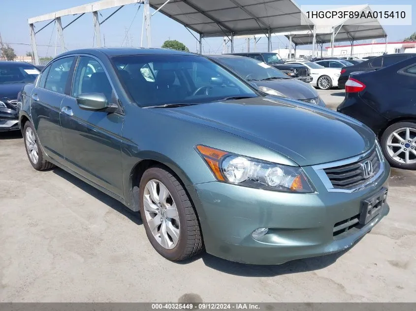 2010 Honda Accord 3.5 Ex-L VIN: 1HGCP3F89AA015410 Lot: 40325449