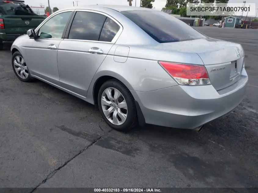 2010 Honda Accord Ex VIN: 5KBCP3F71AB007901 Lot: 40332183