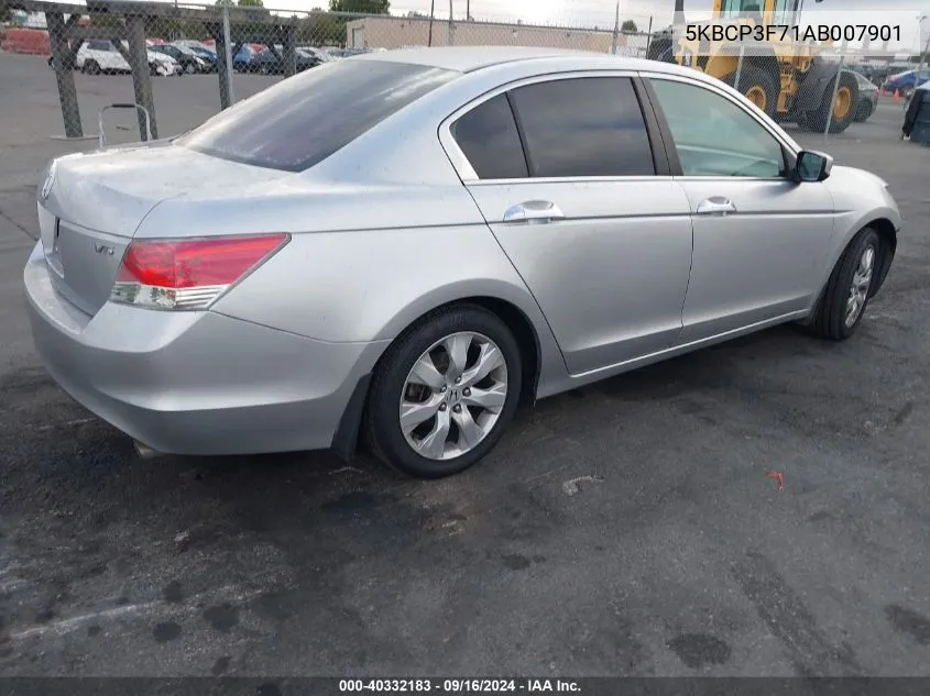 2010 Honda Accord Ex VIN: 5KBCP3F71AB007901 Lot: 40332183