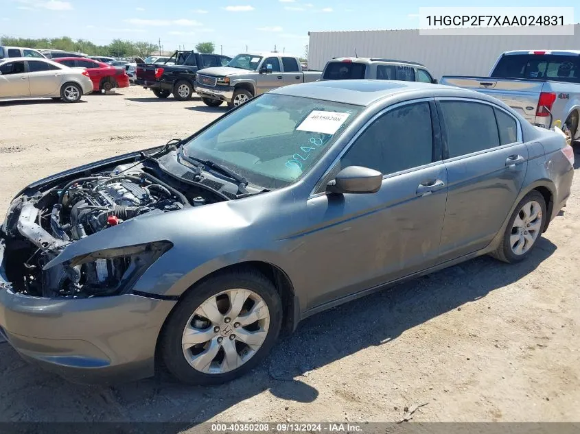 1HGCP2F7XAA024831 2010 Honda Accord Ex