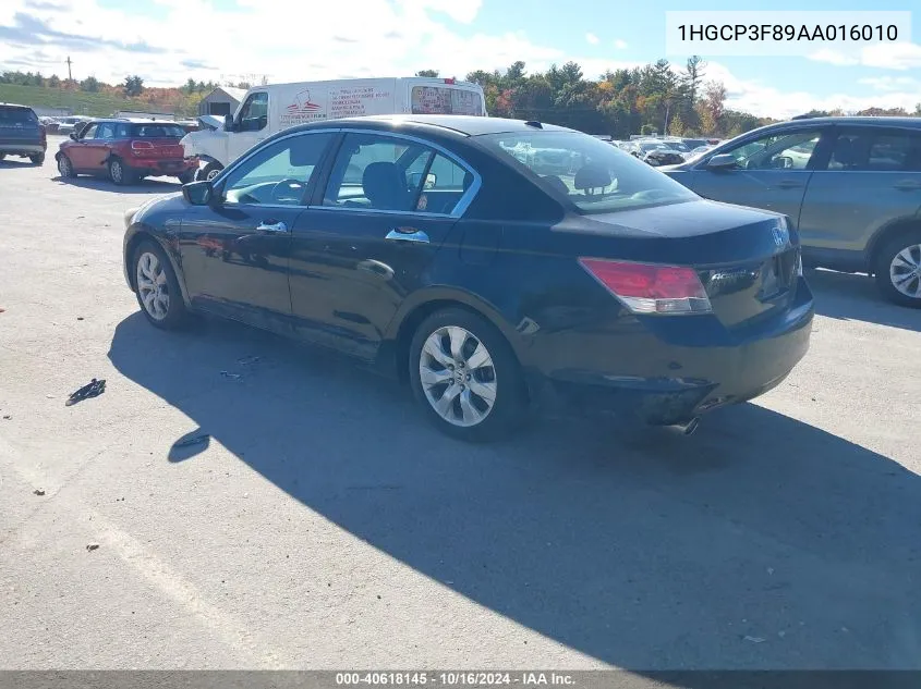 1HGCP3F89AA016010 2010 Honda Accord 3.5 Ex-L