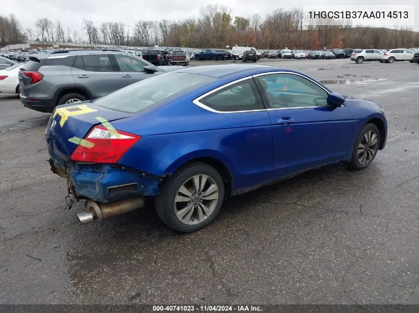 1HGCS1B37AA014513 2010 Honda Accord 2.4 Lx-S