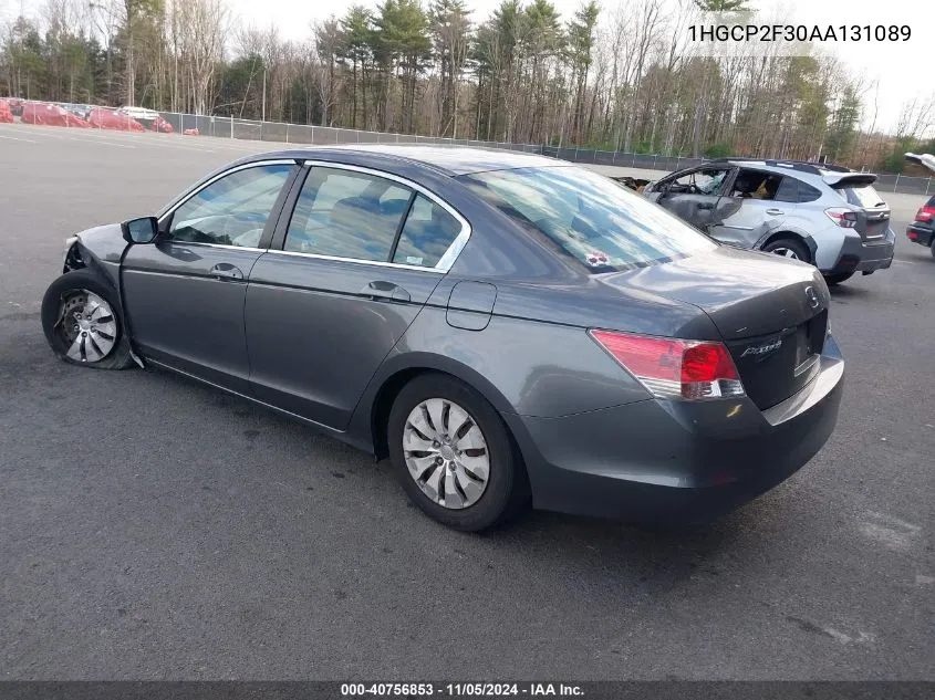 1HGCP2F30AA131089 2010 Honda Accord 2.4 Lx