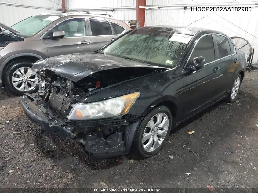 2010 Honda Accord Sdn 2.4 Ex-L/Ex-L VIN: 1HGCP2F82AA182900 Lot: 40758699