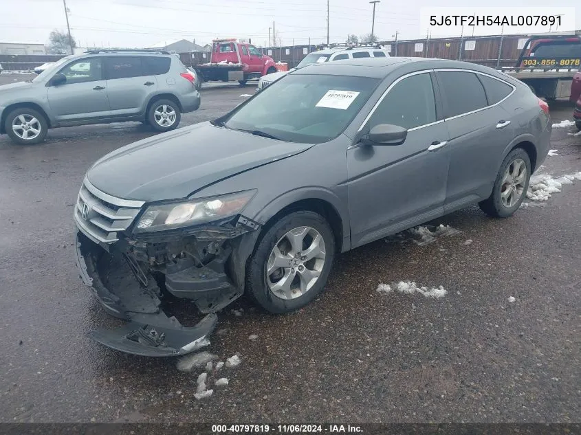 2010 Honda Accord Crosstour Ex-L VIN: 5J6TF2H54AL007891 Lot: 40797819