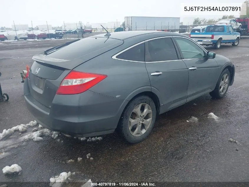 2010 Honda Accord Crosstour Ex-L VIN: 5J6TF2H54AL007891 Lot: 40797819