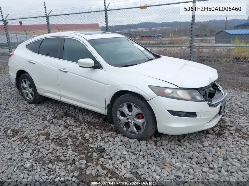 2010 Honda Accord Crosstour Exl VIN: 5J6TF2H50AL005460 Lot: 40877647