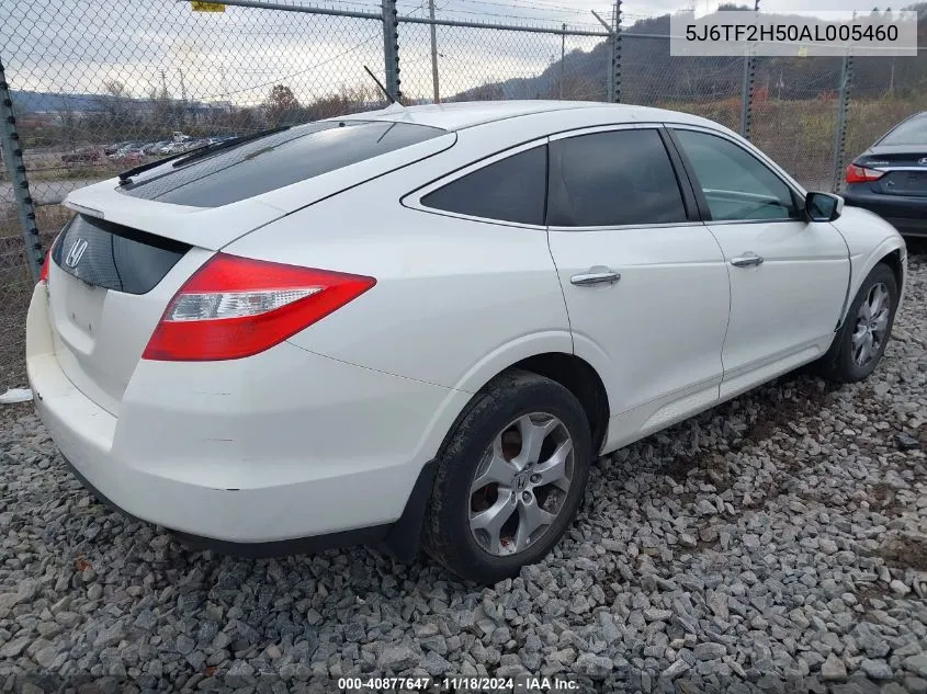 2010 Honda Accord Crosstour Exl VIN: 5J6TF2H50AL005460 Lot: 40877647