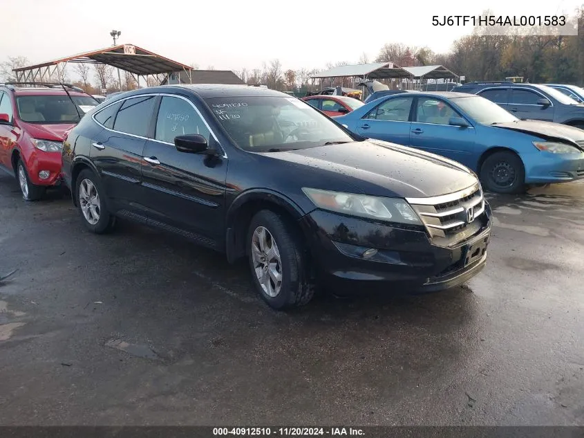 2010 Honda Accord Crosstour Ex-L VIN: 5J6TF1H54AL001583 Lot: 40912510