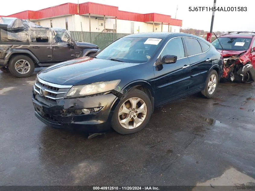 2010 Honda Accord Crosstour Ex-L VIN: 5J6TF1H54AL001583 Lot: 40912510