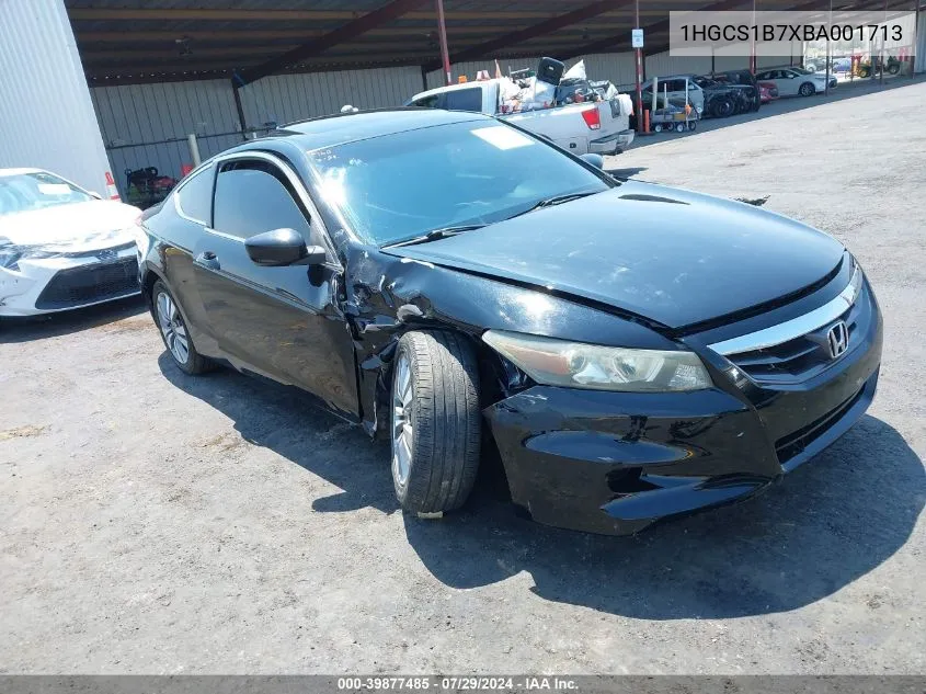 1HGCS1B7XBA001713 2011 Honda Accord 2.4 Ex