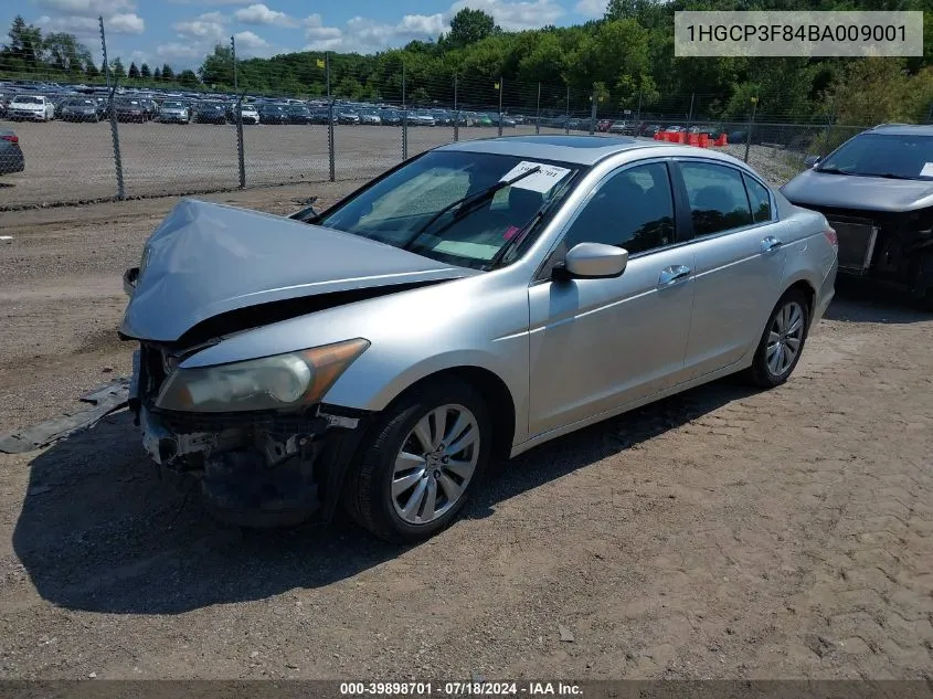 1HGCP3F84BA009001 2011 Honda Accord 3.5 Ex-L