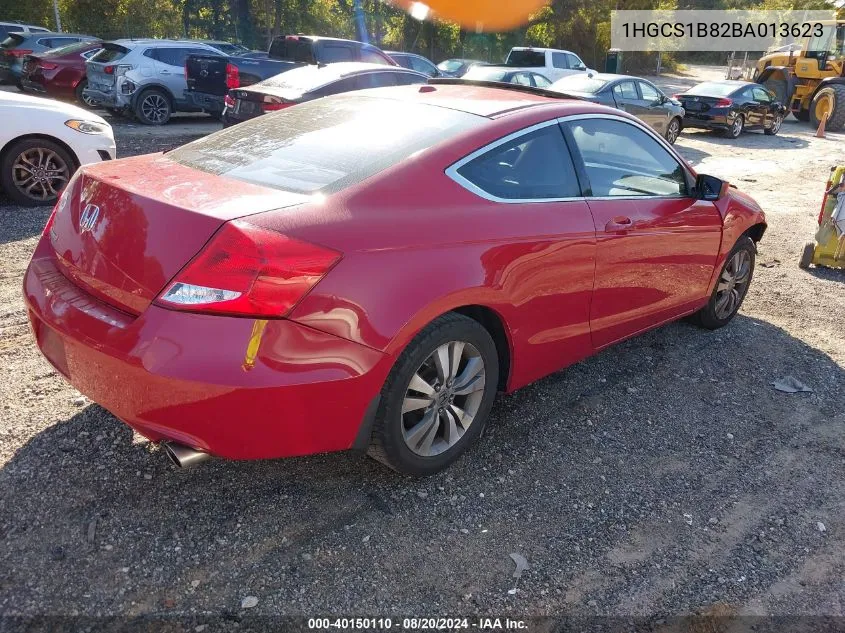 2011 Honda Accord Exl VIN: 1HGCS1B82BA013623 Lot: 40150110