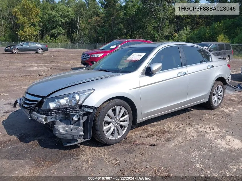 2011 Honda Accord 3.5 Ex-L VIN: 1HGCP3F88BA023046 Lot: 40167087