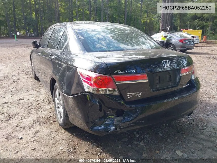 1HGCP2F68BA052250 2011 Honda Accord 2.4 Se