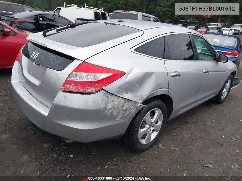 5J6TF1H37BL001612 2011 Honda Accord Crosstour Ex