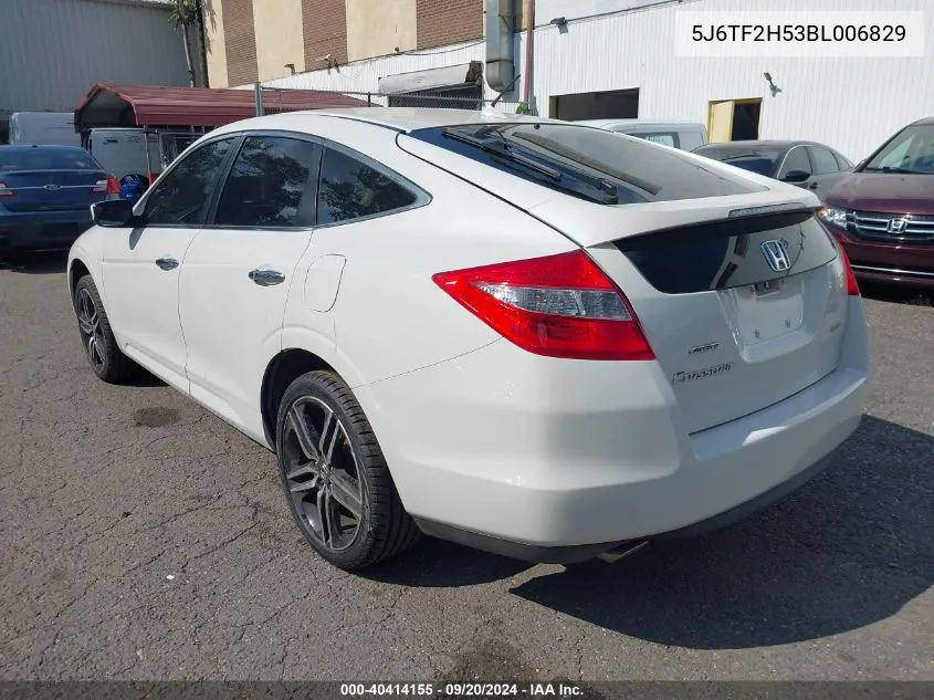 5J6TF2H53BL006829 2011 Honda Accord Crosstour Ex-L