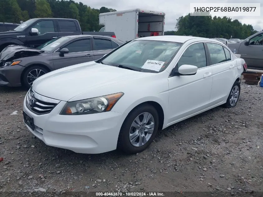 2011 Honda Accord 2.4 Se VIN: 1HGCP2F68BA019877 Lot: 40463870