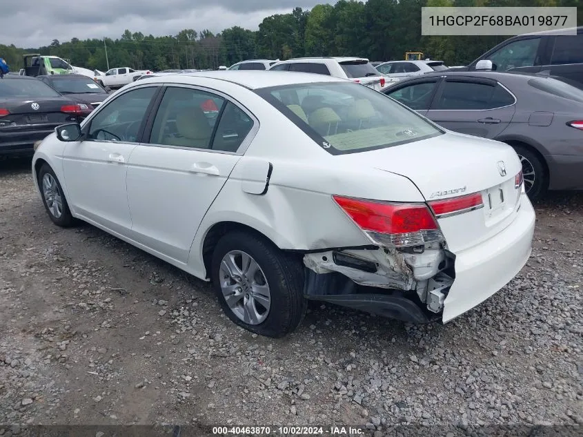 2011 Honda Accord 2.4 Se VIN: 1HGCP2F68BA019877 Lot: 40463870