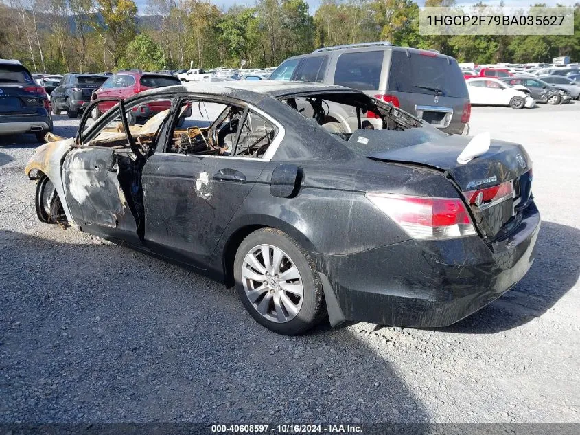 1HGCP2F79BA035627 2011 Honda Accord 2.4 Ex