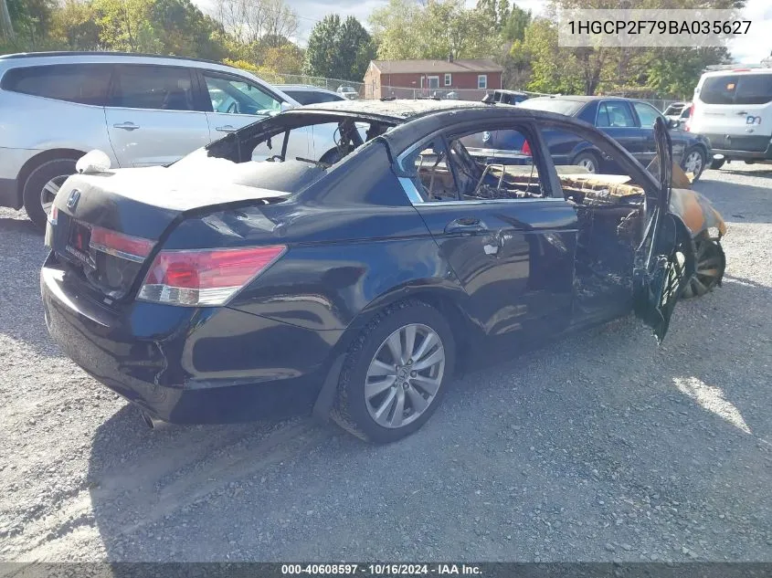 1HGCP2F79BA035627 2011 Honda Accord 2.4 Ex