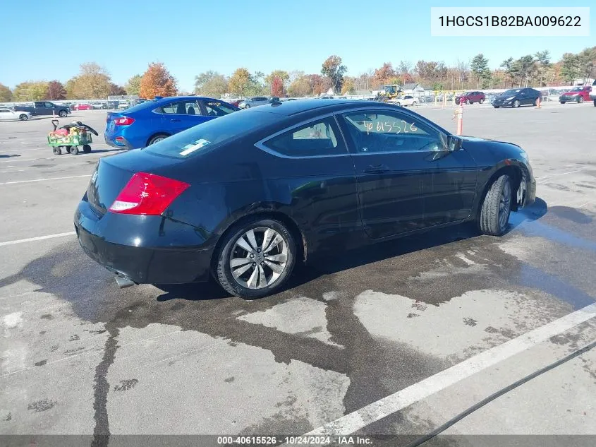 1HGCS1B82BA009622 2011 Honda Accord 2.4 Ex-L