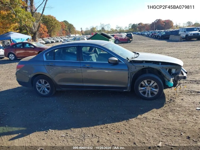 1HGCP2F45BA079811 2011 Honda Accord 2.4 Lx-P