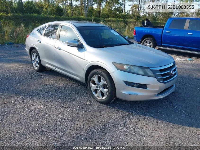 2011 Honda Accord Crosstour Ex-L VIN: 5J6TF1H53BL000555 Lot: 40684863